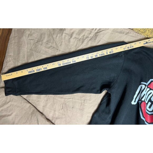 Ohio State Buckeyes Hoodie XXL Black Pullover Sweatshirt 4th and 1 - Picture 12 of 12
